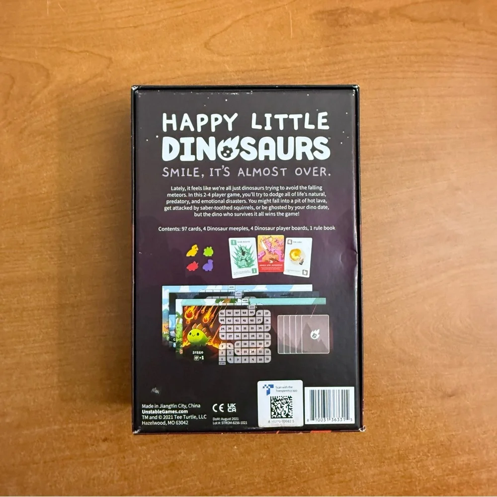 Happy Little‎ Dinosaurs Card Game